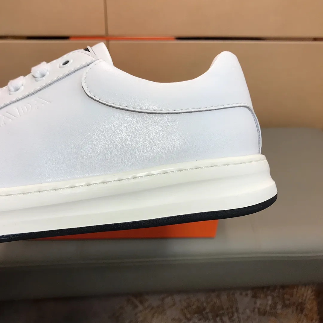 Ex-factory price 360🕷️🕷️【PRADA】Prada's new men's fashionable sports and casual shoes🇨🇳High-end boutique💯Exquisite details, cowhide upper, pigskin lining,🌶🌶original lightweight, wear-resistant and non-slip original outsole, comfortable to wear🎋Classic craftsmanship, fine workmanship, worth owning Code number: 38-44